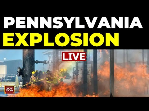 Pennsylvania Explosion LIVE | Pennsylvania Explosion Site LIVE Visuals | Steel Clairton Plant LIVE |