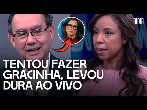 🚨Augusto Cury protagoniza uma das entrevistas mais constrangedoras e leva fecho de jornalista🚨
