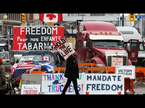 Canada : face aux manifestations persistantes, des provinces allègent les restrictions • FRANCE 24