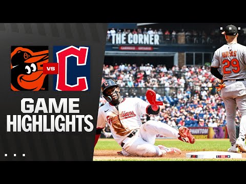 Orioles vs. Guardians Game Highlights (7/24/25) | MLB Highlights