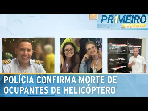 Polícia confirma a morte dos ocupantes de helicóptero localizado em SP | Primeiro Impacto (12/01/24)