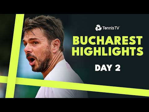 Wawrinka Battles Borges; Goffin, Shapovalov & More In Action | Bucharest 2024 Day 2 Highlights