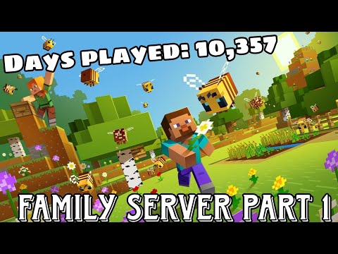 Minecraft Family Server Let's Play