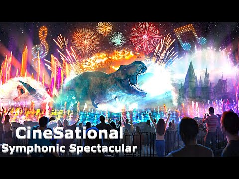 Universal Studios CINESATIONAL Night Show! #universalstudios #universal #universalorlando
Movie music comes alive in cinematic splendor in Univ