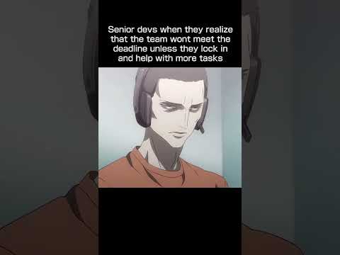 You should always try to be around this type of senior, you will learn a lot #gamedevelopment #memes