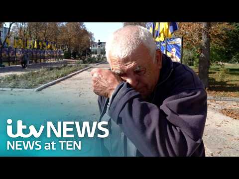Inside the Ukrainian city living under constant Russian threat - Watch Friday's ITV News at Ten
