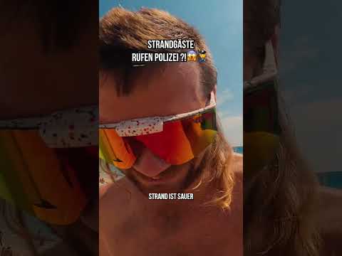Strandgäste über Sprung empört!