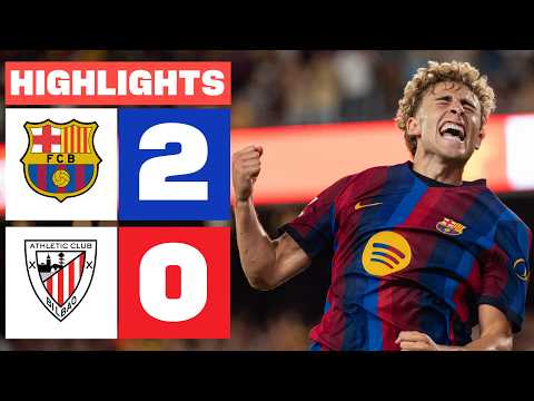 FC 바르셀로나 2 - 0 아틀레틱 클루브 | 하이라이트 라리가
