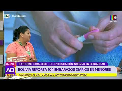 Abre los Ojos: Bolivia reporta 104 embarazos diarios en menores