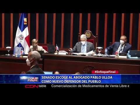 Senado escoge al abogado Pablo Ulloa como nuevo Defensor del Pueblo
