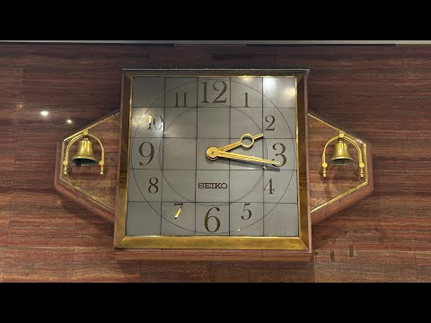 そごう横浜店 旧世界の人形時計 15時の時報