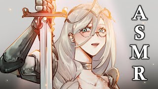 【ASMR】 I live to serve my lord ⚔️ (metal tapping, positive affirmation