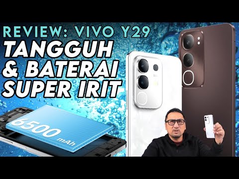 Smartphone Terjangkau Paling Irit Baterai & Tangguh! REVIEW vivo Y29