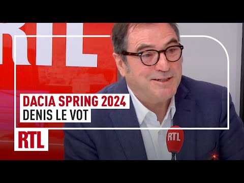 Denis Le Vot présente la Dacia Spring 2024