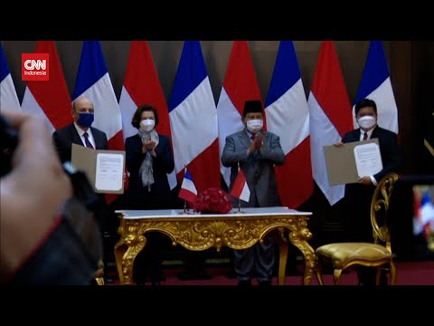 Prabowo Tandatangani Pembelian 6 Jet Tempur Rafale Perancis