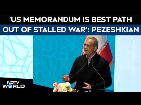 US Iran War | Iran President Says Memorandum With US Is Best Path Beyond ‘Neither War Nor Peace’