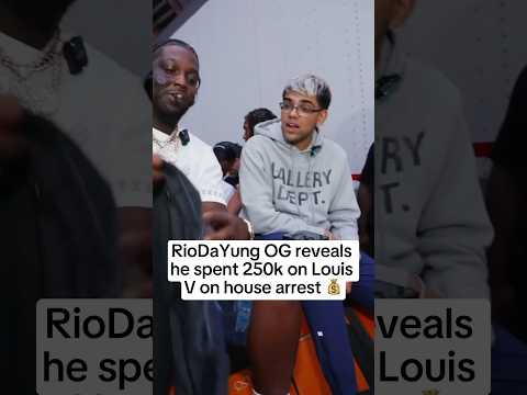 Rio Da Yung OG shows N3on he is balling after he was released from prison