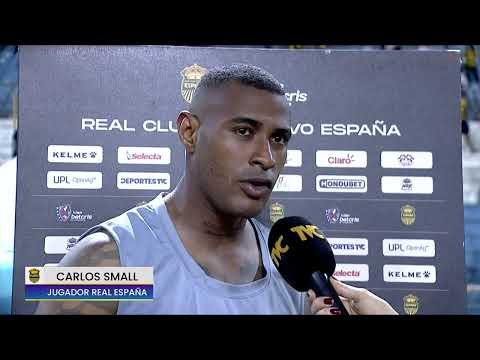 Carlos Small confiesa si ya se siente clasificado tras ganarle al Olimpia en San Pedro Sula