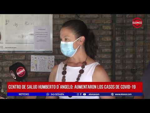 Centro de Salud Humberto D`Angelo: Aumentaron los casos de COVID 19