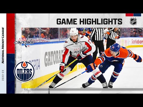 Capitals @ Oilers 12/5 | NHL Highlights 2022