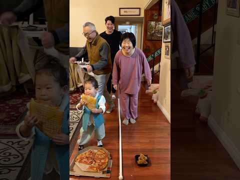 PIZZA vs CHICKEN // LEFT vs RIGHT Challenge