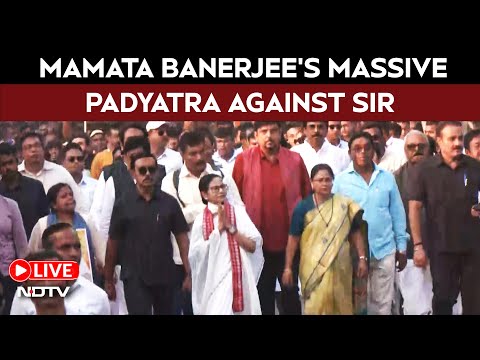 Mamata Banerjee Rally LIVE | TMC Rally Today LIVE | TMC Holds Massive Padyatra Against SIR
