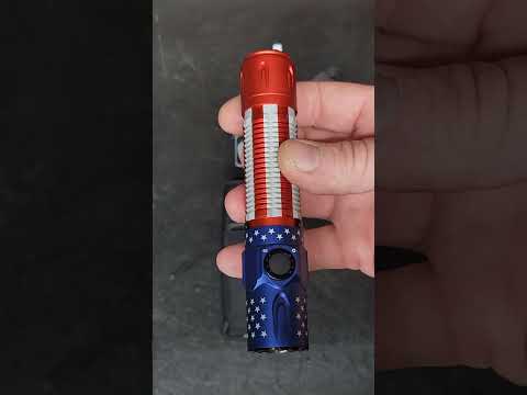 Olight Warrior 3S American Flag Art