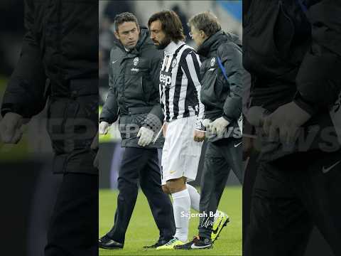 Pirlo cedera, paksakan main, dan hasilnya istimewa