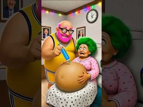 ❤Evolution of animal: Grandpa doctor with pregnant woman in hospital room #shorts