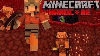 【Minecraft】ハードコアでエンドラ討伐チャレンジ！ネザー要塞まじでどこ！？【シマハイイロギツネ/ #シマハイシン 】