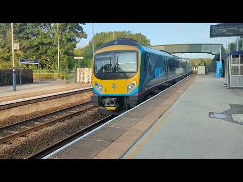 185133 and 185147 passing Conisbrough (18/08/24)