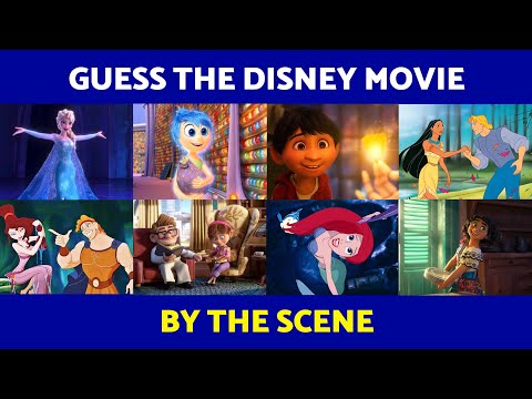🐭🎥 Guess the Disney Movie Challenge! Can You Name These Disney Classics from the Scenes? 🏰🌟