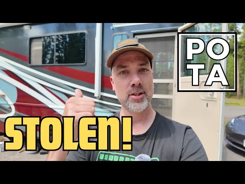 POTA in a Stolen RV!