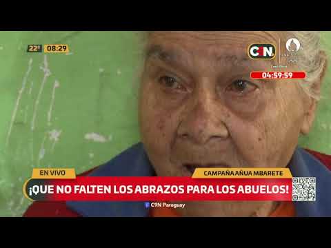 ¡Que no falten los abrazos para los abuelos!