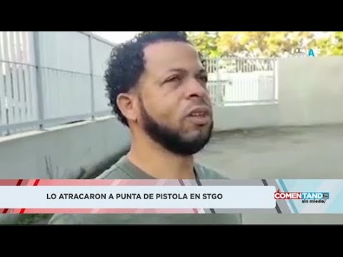 La delincuencia acabando en Santiago y el jefe de la policía no dice ni está boca es mía