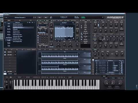 VPS Avenger 2 - Quick Live Teaser For Harmonizer Module