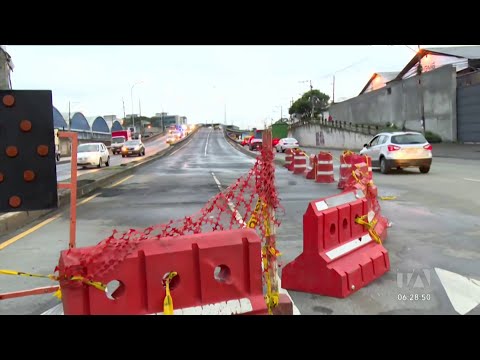 Municipio de Guayaquil informó sobre el cierre total del paso elevado en la Vía a Daule