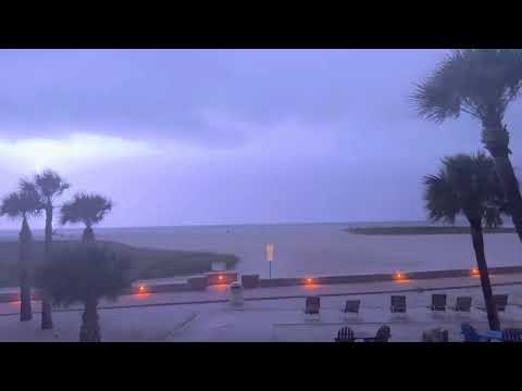Tampa Thunderstorm Rolling In Off Gulf