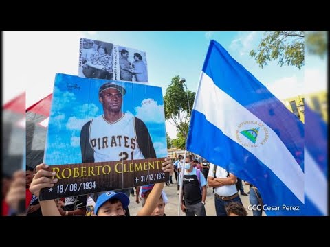 Nicaragua planea declarar al gran Roberto Clemente, un Héroe Nacional