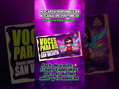 🔥 VOCES PARA DJS 🎧 FRASES PARA EL DÍA DEL AMOR Y LA AMISTAD ❤️‍🔥