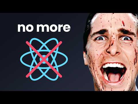 React is imploding, and that's a good thing...