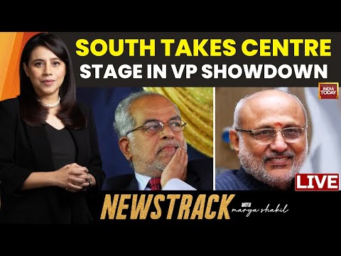 NewsTrack With Marya Shakil LIVE: CP Radhakrishnan Vs B Sudershan Reddy: How VP Poll Plays Out