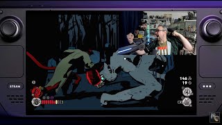 Vido-Test : Rouge a veut dire... STOP ! Je teste Hellboy Web of Wyrd sur Steam Deck ! Un jeu total badass ?