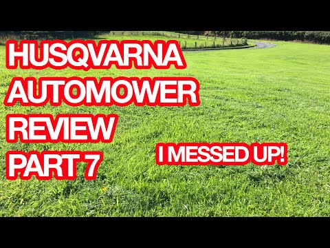 Husqvarna Automower Review - Part 7 - I Messed Up 