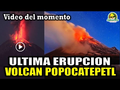 Ultimas Noticias del Volcán “Don Goyo” volcan popocatepetl | Mexico alarmada por las cenizas 2023