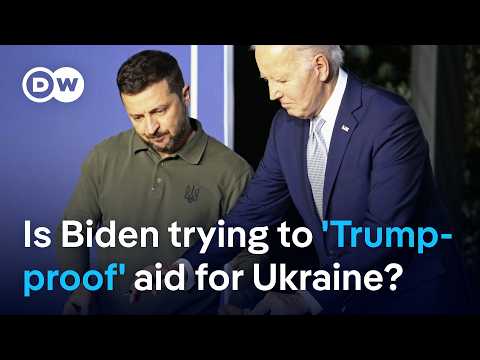 What has changed in the US support for Ukraine after 1000 days of war? | DW News