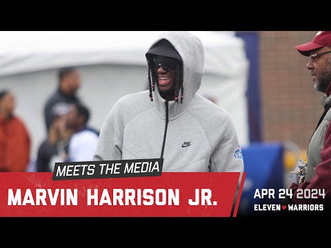 Marvin Harrison Jr. excited to start NFL career, expects big things
from 2024 Ohio State football