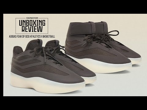 A FEAR OF GOD ENTROU PARA O BASQUETE | UNBOXING+REVIEW adidas Fear Of God Athletics II Basketbal