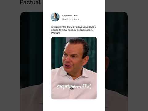 Roberto Sallouti a recompra do BTG após a fusão com o UBS