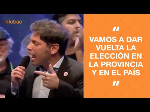 Axel Kicillof reconoció que el oficialismo enfrenta un panorama electoral complejo